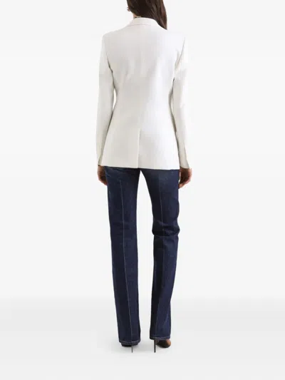 Dolce & Gabbana Buttoned Jacket In White