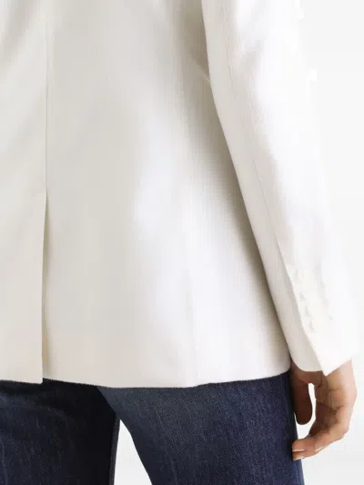 Dolce & Gabbana Buttoned Jacket In White