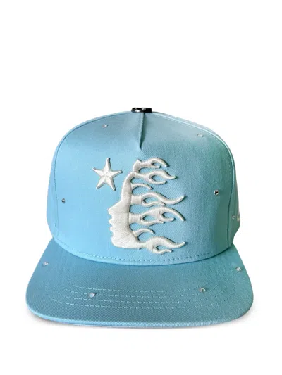 Hellstar Og Logo Snapback Hat In Blue