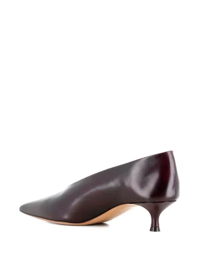 Le Monde Beryl Babouche Heeled Pumps In Brown
