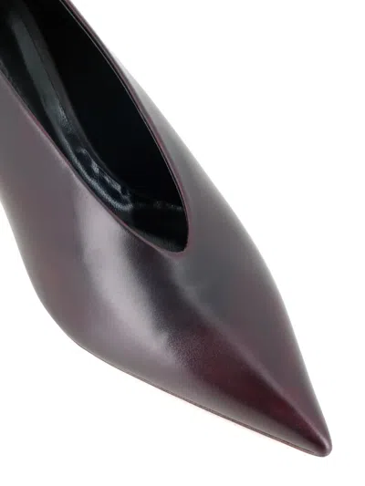 Le Monde Beryl Babouche Heeled Pumps In Brown