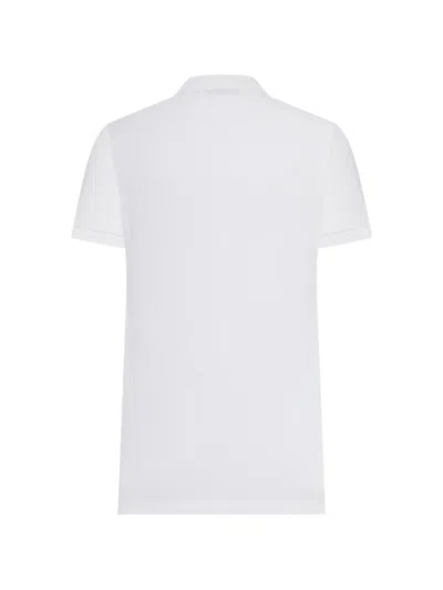 Fay Short-sleeves Polo Shirt In White