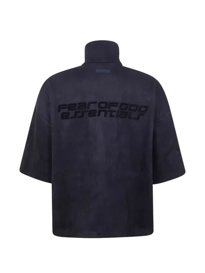 Essentials Zip-fastening Jacket In Blue
