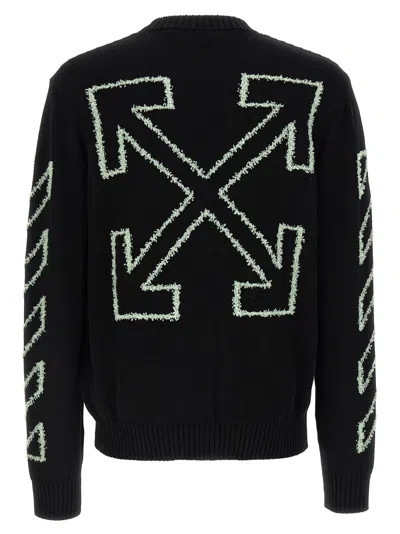 Off-white Sweater Men In Black