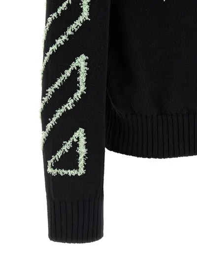 Off-white Sweater Men In Black