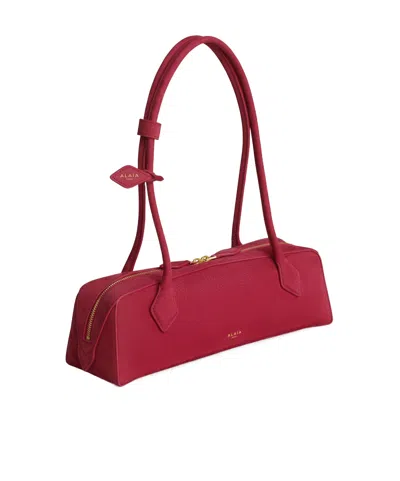 Alaïa Teckel Medium Rectangular Shoulder Top Handle Bag In Multi