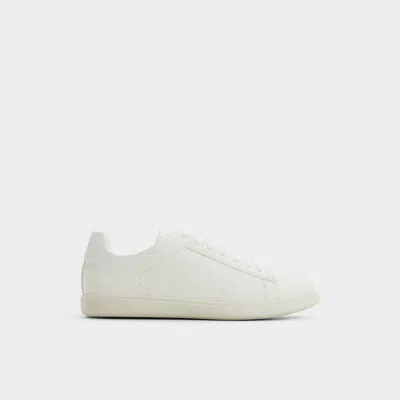 Aldo Mens Lace-up Manmade Casual And Fashion Sneakers In White
