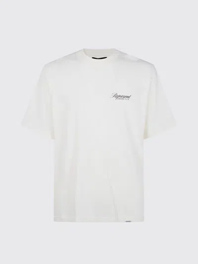 Represent Cotton Logo T-shirt In White