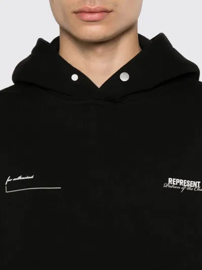 Represent Sweatshirts Black In Black