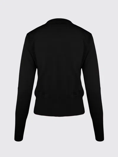 Vivienne Westwood Cropped Cardigan With Distinctive Buttons And Embroidered Emblem In Black