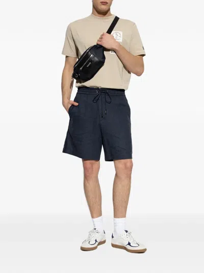 Iceberg Drawstring Shorts In Blue