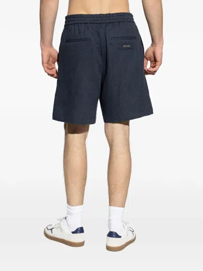 Iceberg Drawstring Shorts In Blue