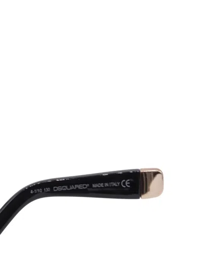 Pre-owned Dsquared2 Oversized Sunglasses In Black