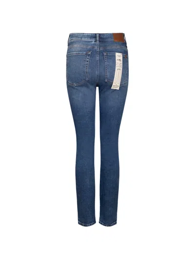 Weekend Max Mara Pockets Jeans In Blue