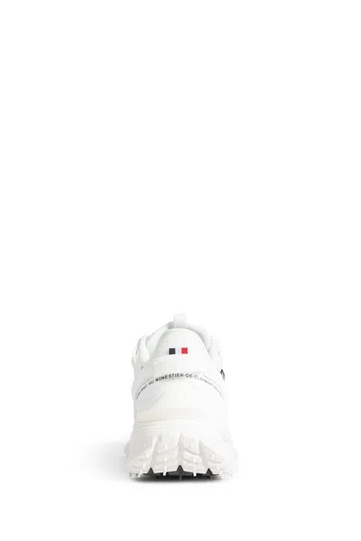 Moncler Waterproof Trailgrip Gtx Sneakers With Carbon Fiber In White