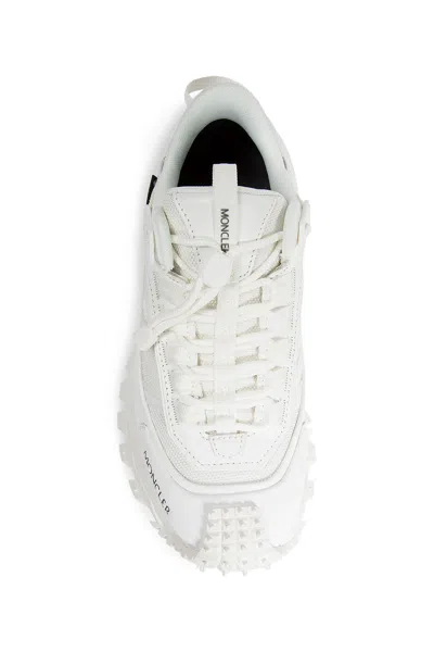 Moncler Waterproof Trailgrip Gtx Sneakers With Carbon Fiber In White