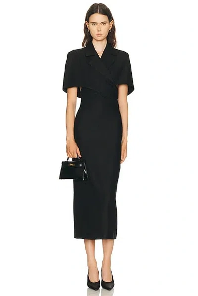 Sev Tailored Cape In Black