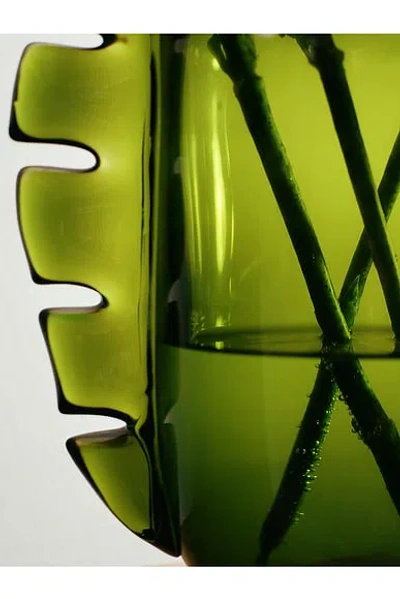 Ferm Living Alas Vase In Green