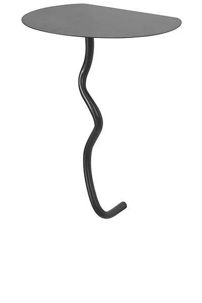 Ferm Living Curvature Wall Table In Black