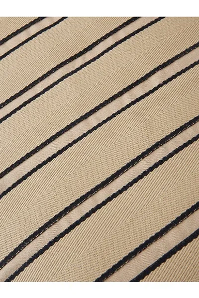 Ferm Living Rectangular Twill Cushion In Nude
