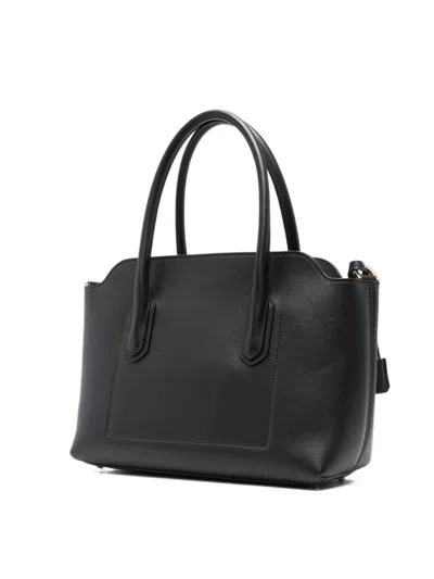 Tom Ford Medium Top Handle In Natural Grain Leather In Purple