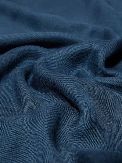 Maxco. Rectangular Scarf In Blue