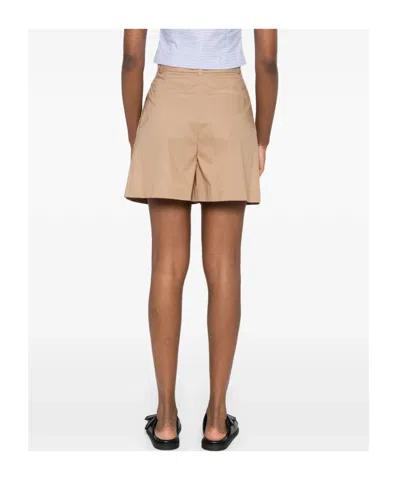 Herno Belt Loop Shorts In Blue