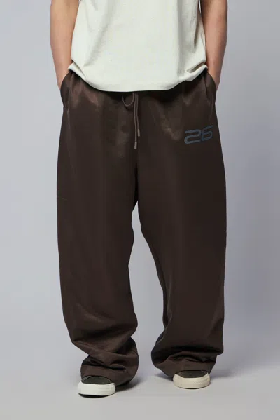 Essentials Drawstring Lounge Sweatpant In Brown