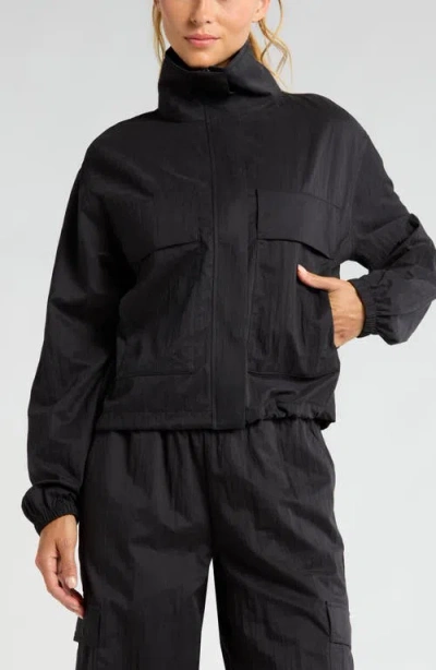 Zella Boundless Utility Jacket In Black