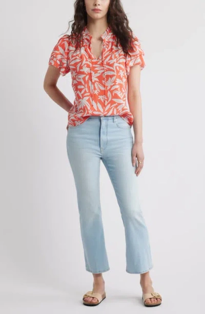 Caslon ® Ruffle Top In Multi