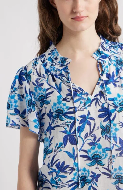 Caslon ® Ruffle Top In Multi