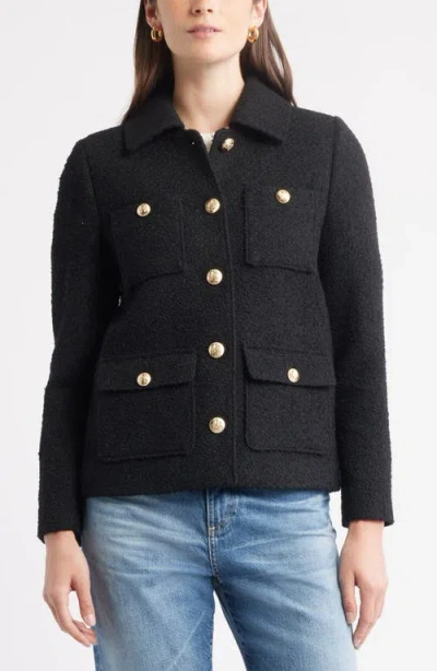 Caslon ® Bouclé Jacket In Black