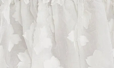 Amanda Uprichard Rendezous Strapless Bubble Hem Minidress In White