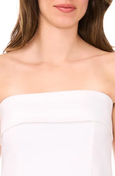 Halogen ® Tailored Foldover Strapless Top In White