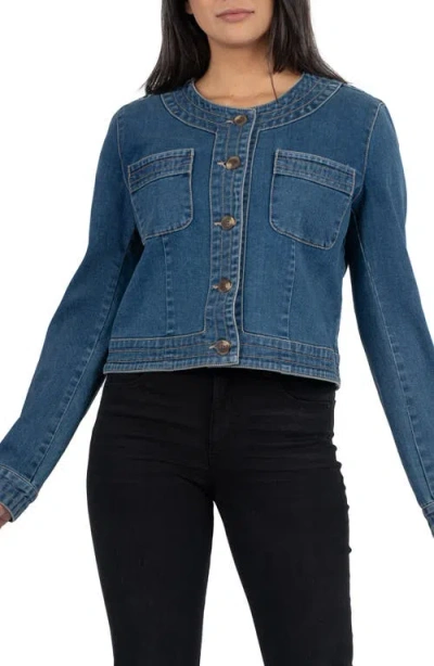 Kut From The Kloth Lorelei Denim Jacket In Blue