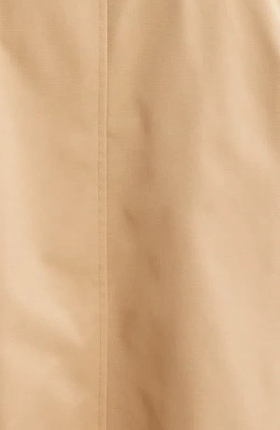 Bernardo Long Rain Coat In Brown