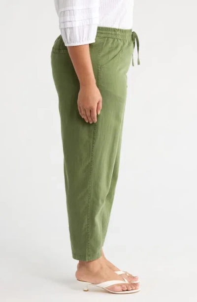 Caslon ® Pull-on Barrel Pants In Green