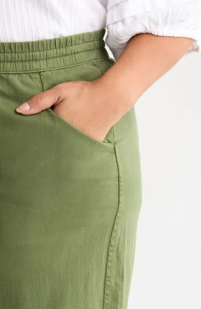 Caslon ® Pull-on Barrel Pants In Green