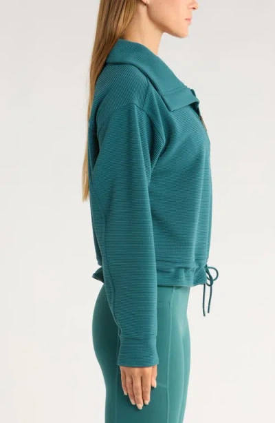 Zella Kickback Ottoman Half Zip Pullover