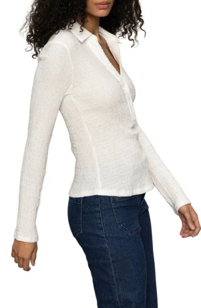 Sanctuary Texture Top In Gray