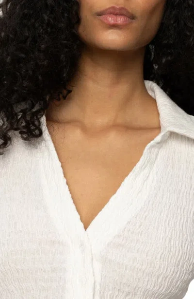 Sanctuary Texture Top In Gray