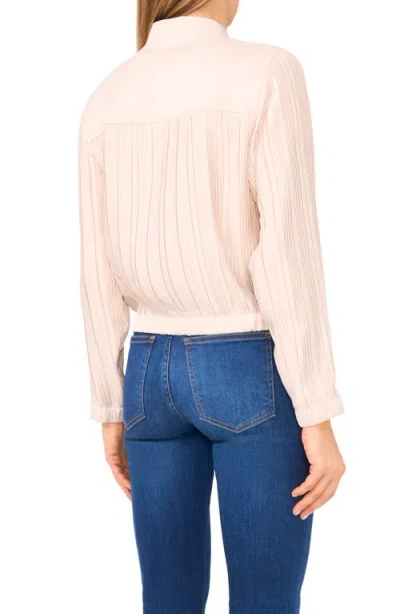 Halogen ® Pleated Bomber Jacket In Pink