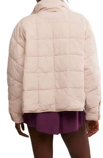 Free People Fp Movement Pippa Packable Puffer Jacket In Pink