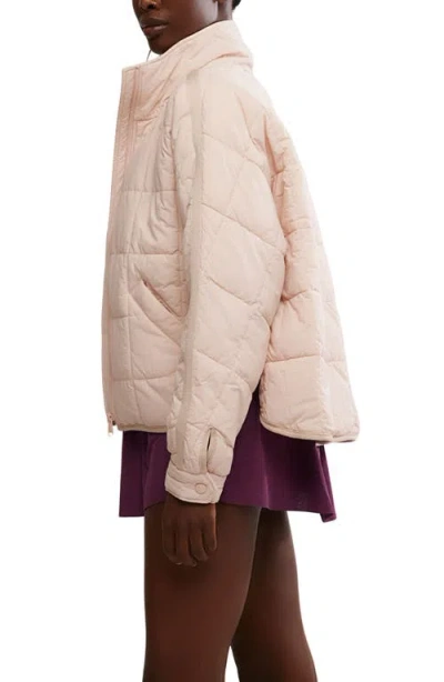 Free People Fp Movement Pippa Packable Puffer Jacket In Pink