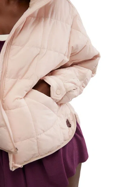 Free People Fp Movement Pippa Packable Puffer Jacket In Pink