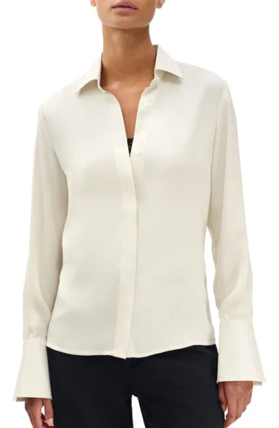 Rag & Bone Button Front Camisole Blouse In Multi