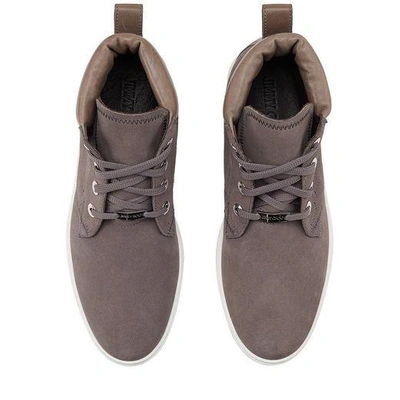 Shop Jimmy Choo Smith Iron Grey Dry Suede Casual Boots
