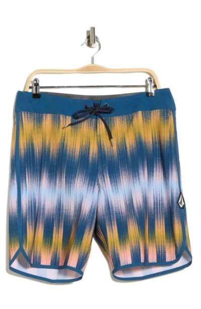 Volcom Infuse Swim Trunks In Blue
