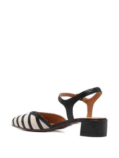 Chie Mihara Haler Striped Heeled Pumps In Multi