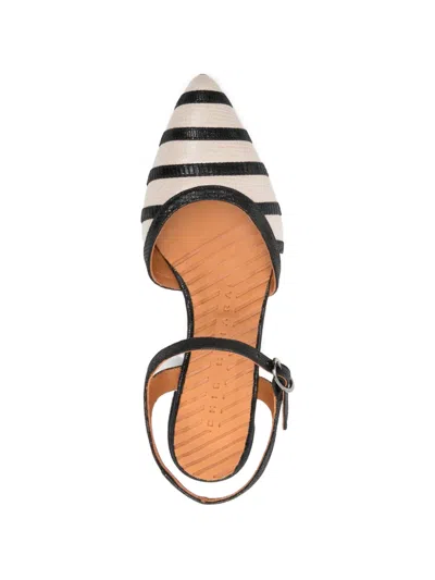 Chie Mihara Haler Striped Heeled Pumps In Multi